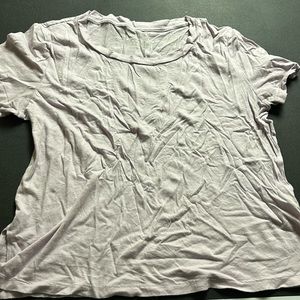 Lavender/beige Aeropostale tee NWOT